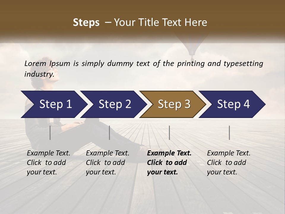 Parent Lifestyle Sunset PowerPoint Template