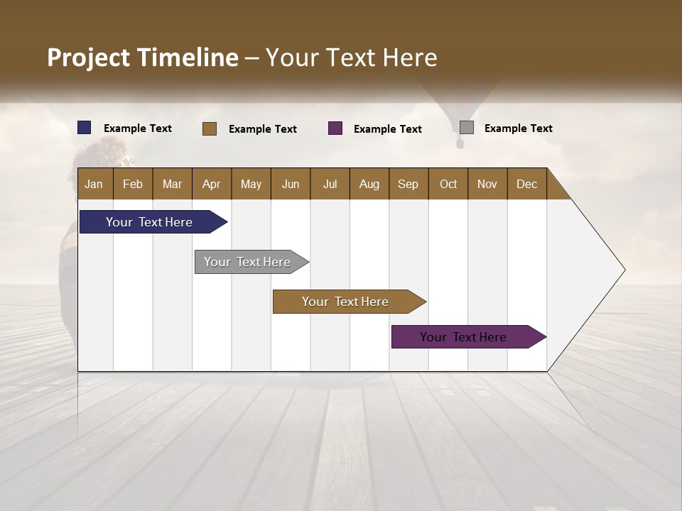 Parent Lifestyle Sunset PowerPoint Template