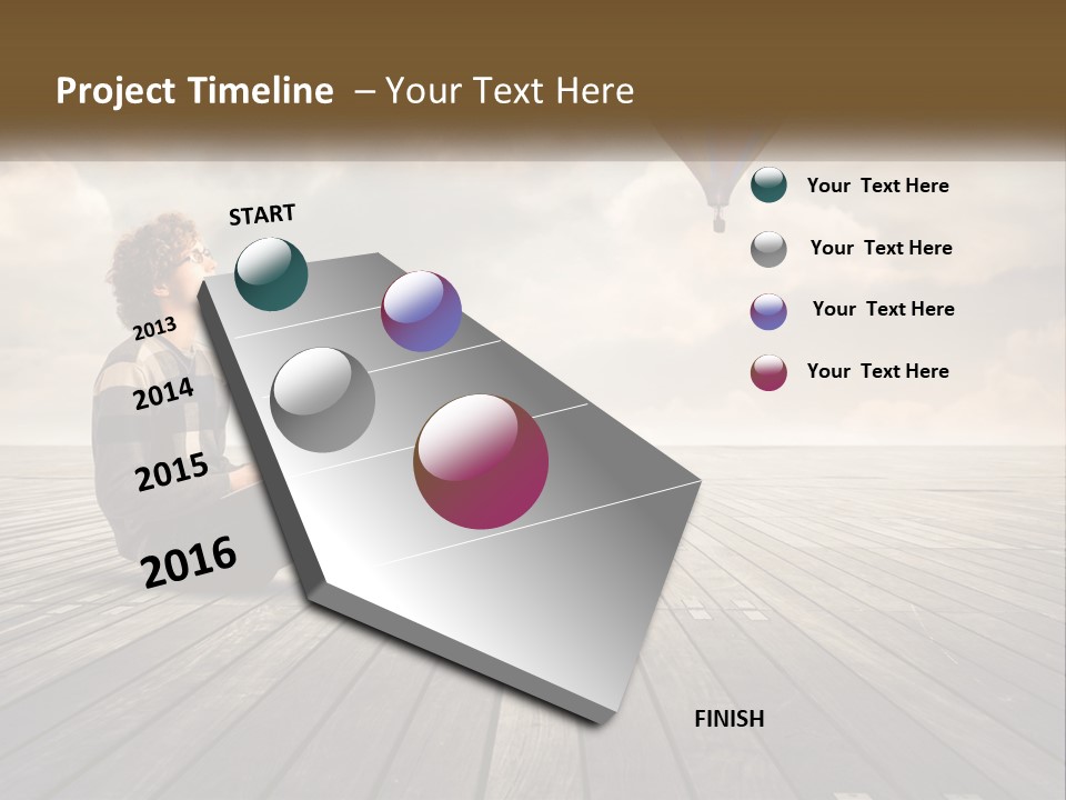 Parent Lifestyle Sunset PowerPoint Template