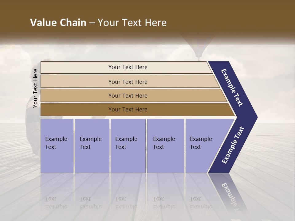 Parent Lifestyle Sunset PowerPoint Template