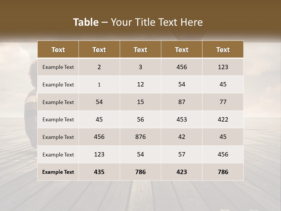 Parent Lifestyle Sunset PowerPoint Template