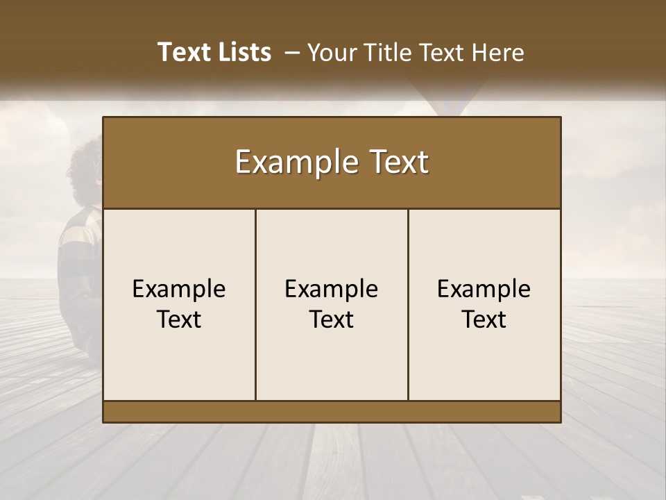 Parent Lifestyle Sunset PowerPoint Template