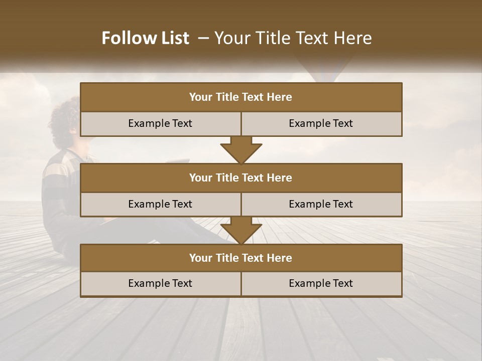 Parent Lifestyle Sunset PowerPoint Template