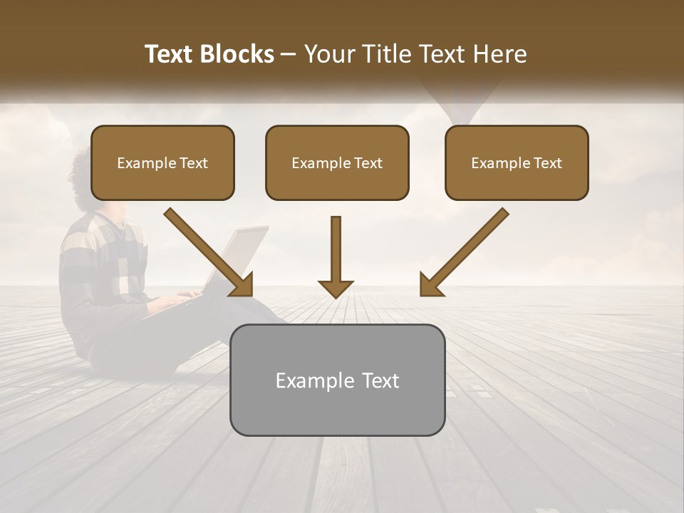 Parent Lifestyle Sunset PowerPoint Template