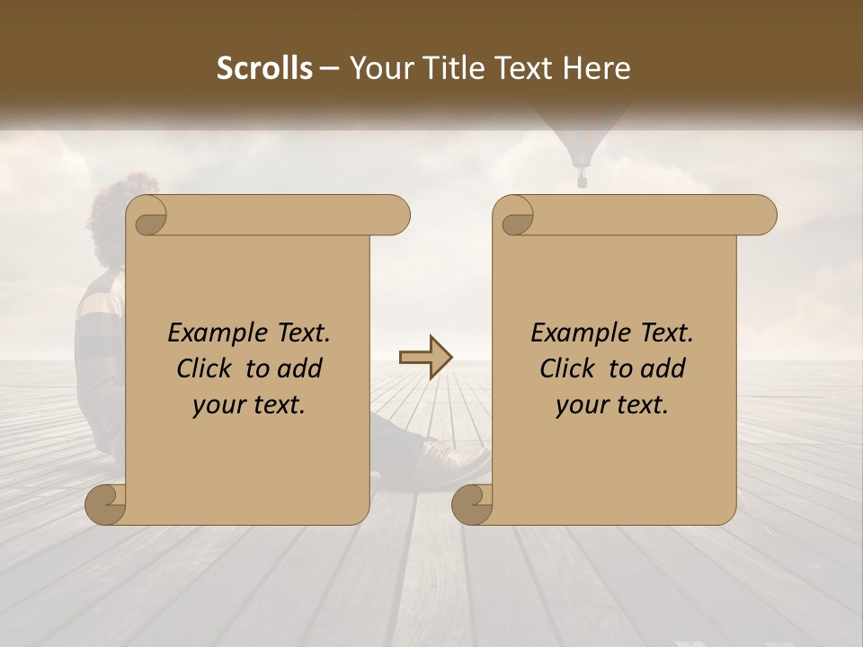 Parent Lifestyle Sunset PowerPoint Template