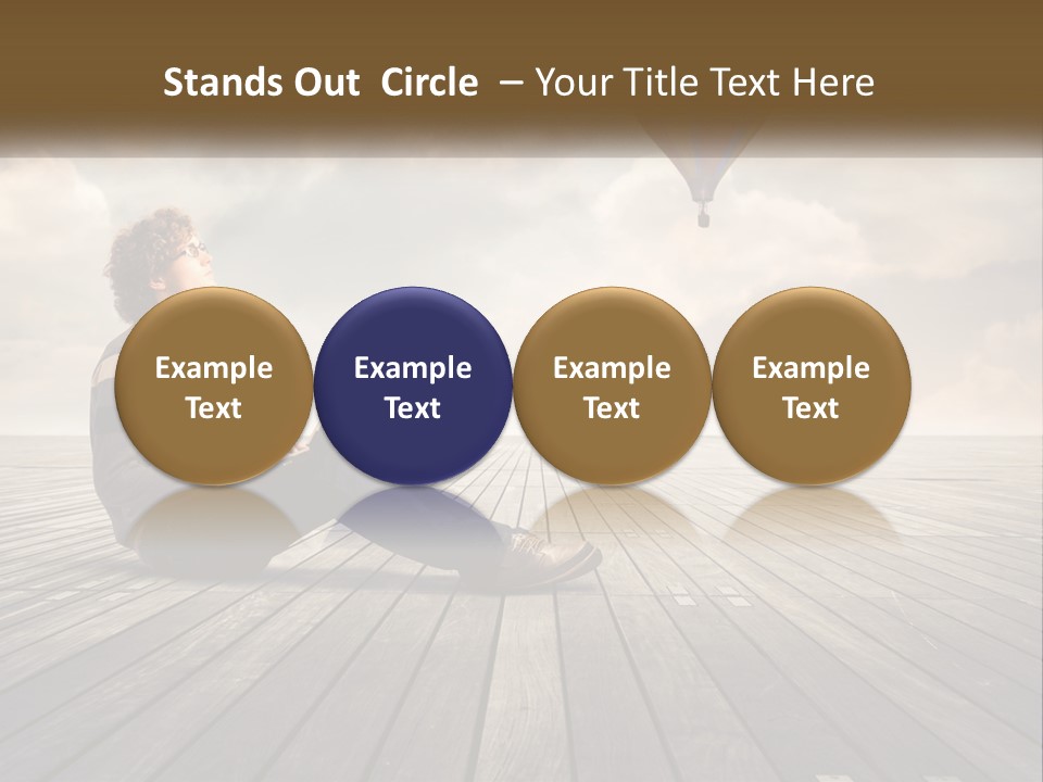 Parent Lifestyle Sunset PowerPoint Template