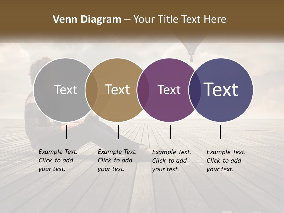 Parent Lifestyle Sunset PowerPoint Template