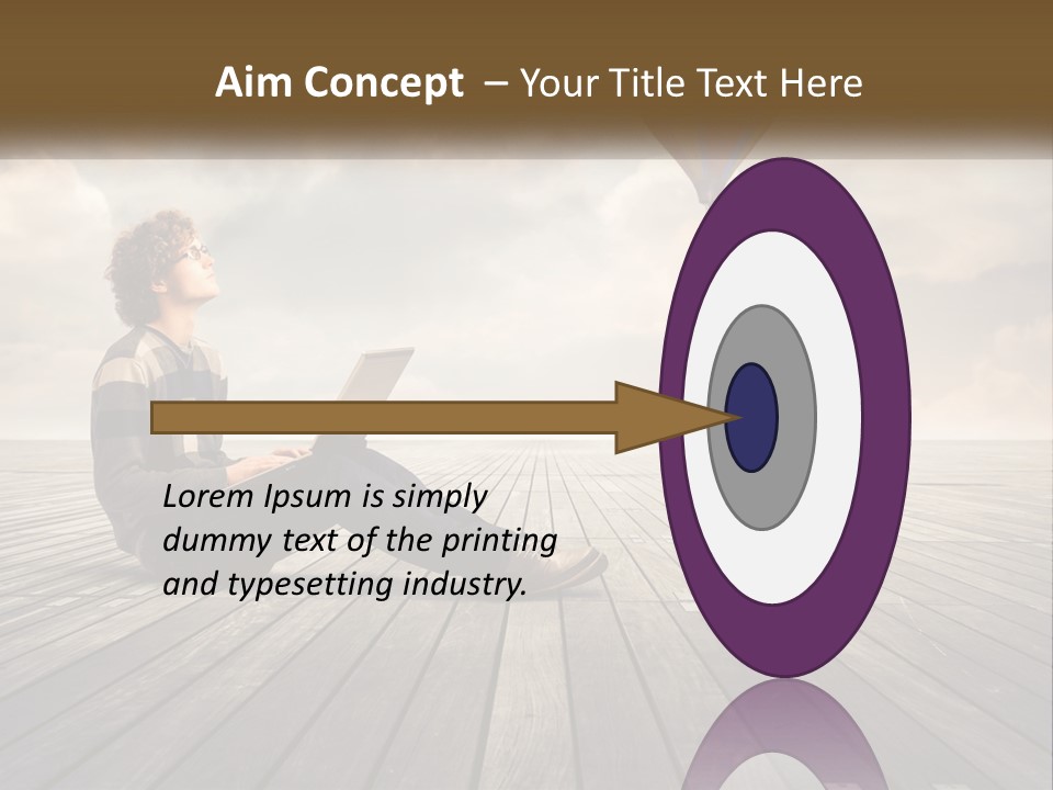 Parent Lifestyle Sunset PowerPoint Template