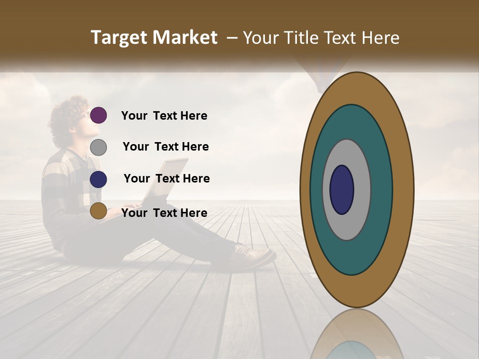 Parent Lifestyle Sunset PowerPoint Template