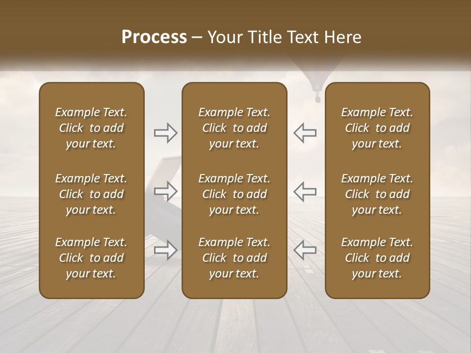 Parent Lifestyle Sunset PowerPoint Template