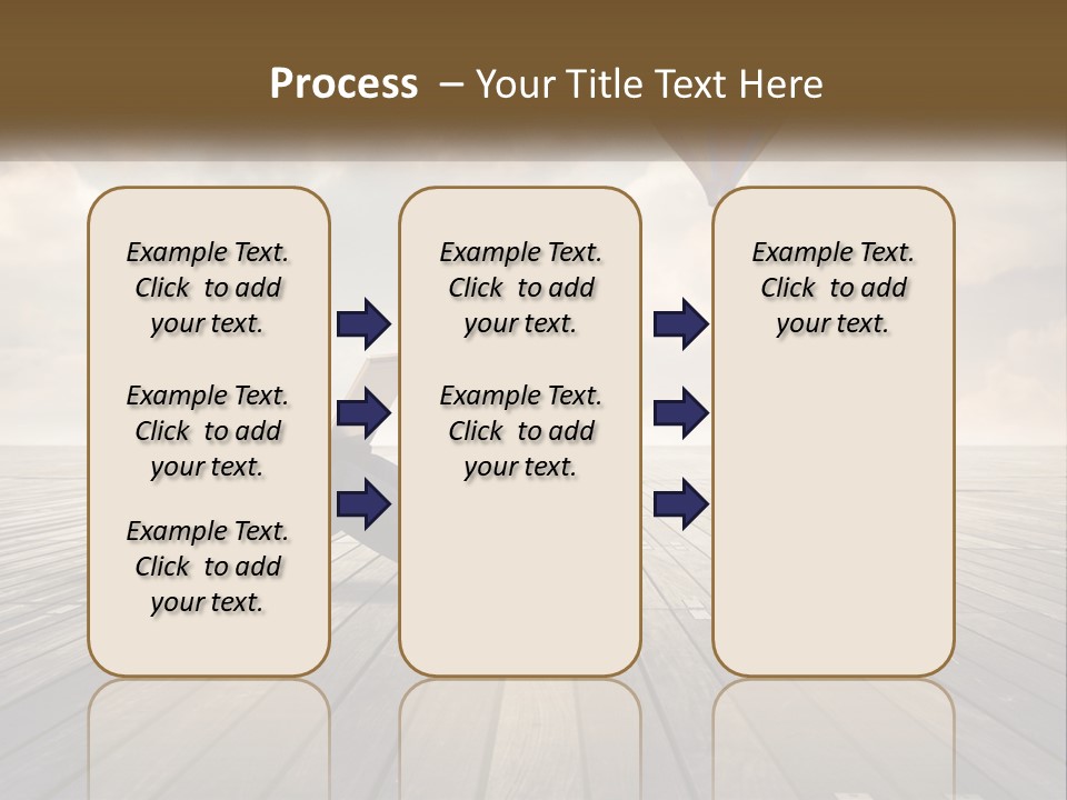 Parent Lifestyle Sunset PowerPoint Template