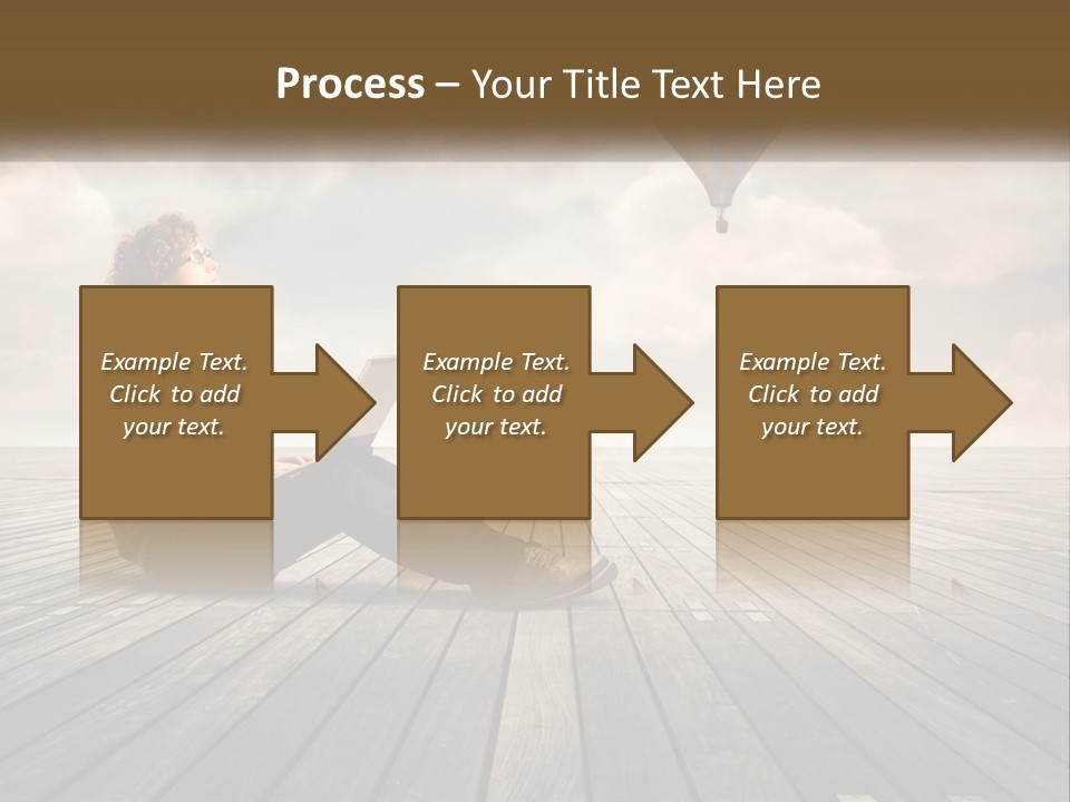 Parent Lifestyle Sunset PowerPoint Template