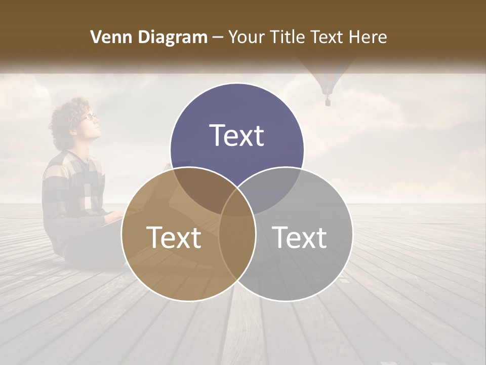 Parent Lifestyle Sunset PowerPoint Template