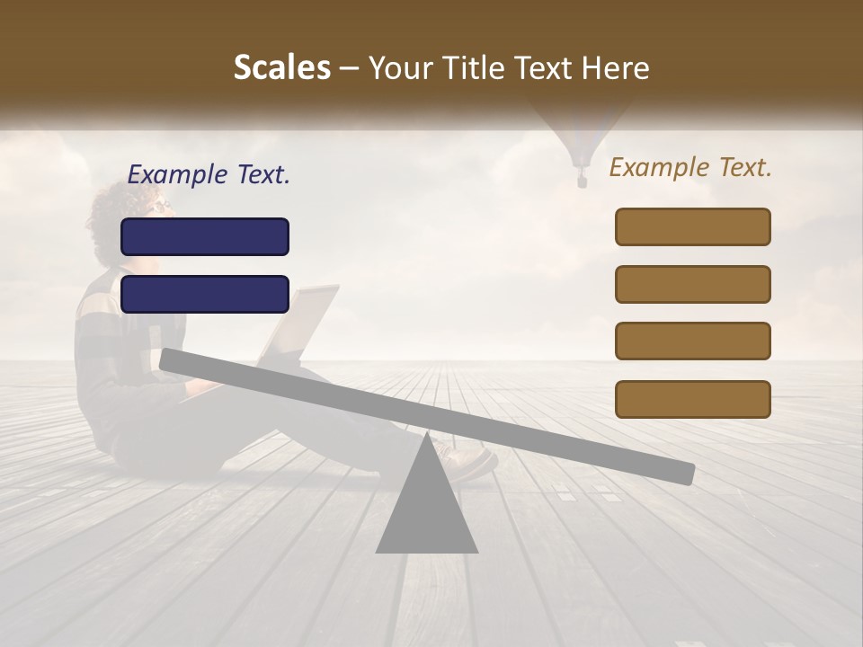 Parent Lifestyle Sunset PowerPoint Template