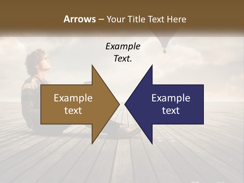 Parent Lifestyle Sunset PowerPoint Template