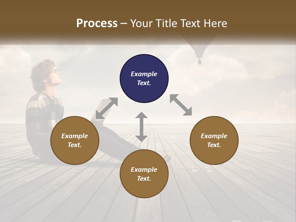 Parent Lifestyle Sunset PowerPoint Template