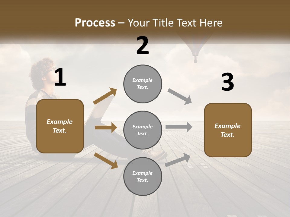 Parent Lifestyle Sunset PowerPoint Template