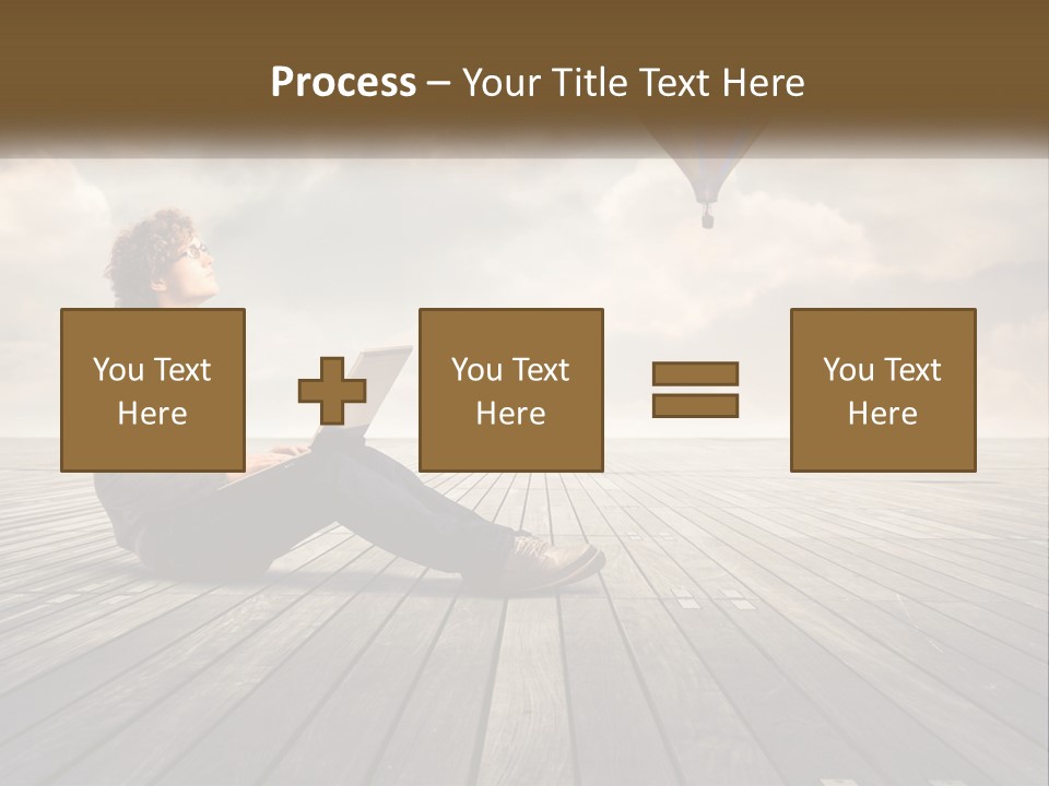 Parent Lifestyle Sunset PowerPoint Template
