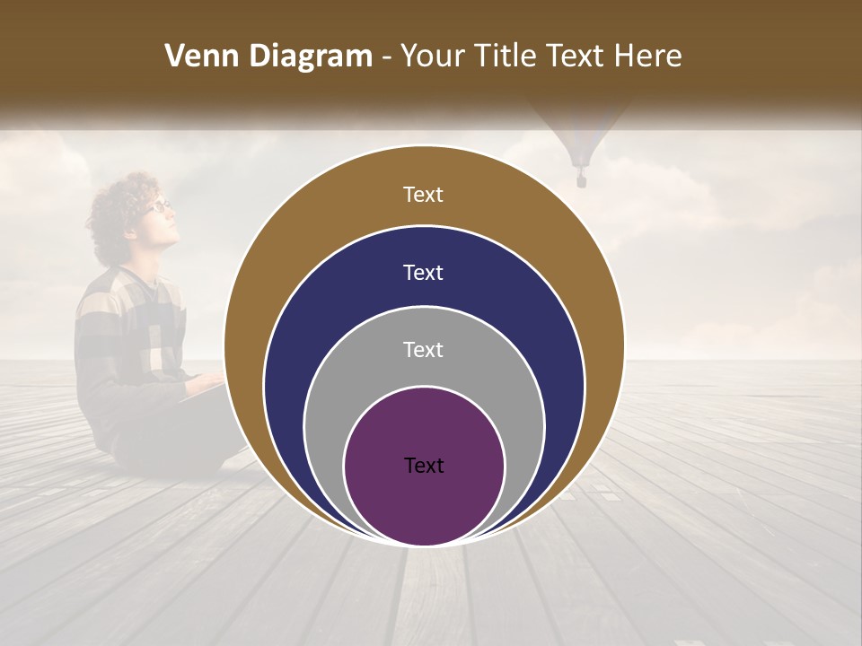 Parent Lifestyle Sunset PowerPoint Template