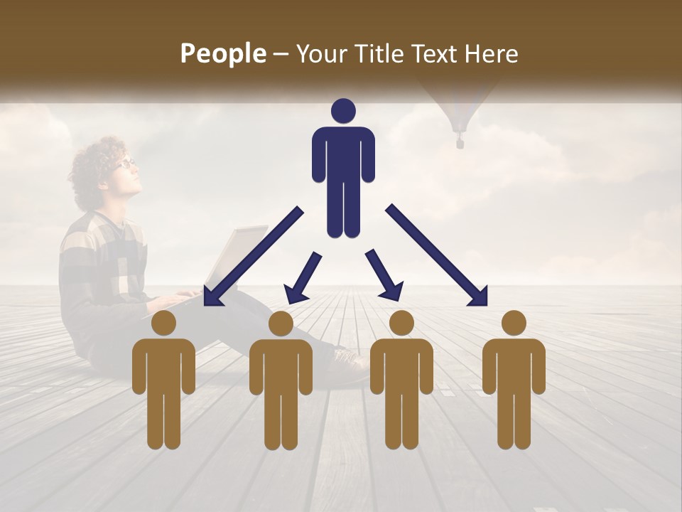 Parent Lifestyle Sunset PowerPoint Template