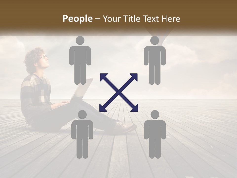 Parent Lifestyle Sunset PowerPoint Template