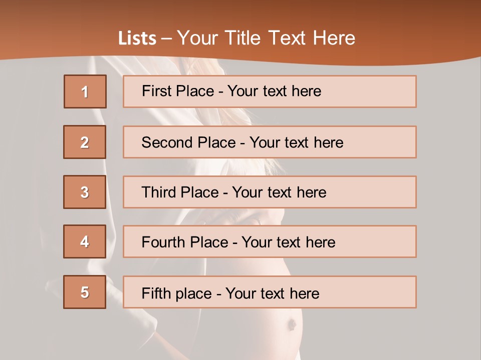 Lifestyle Ocean Wellness PowerPoint Template