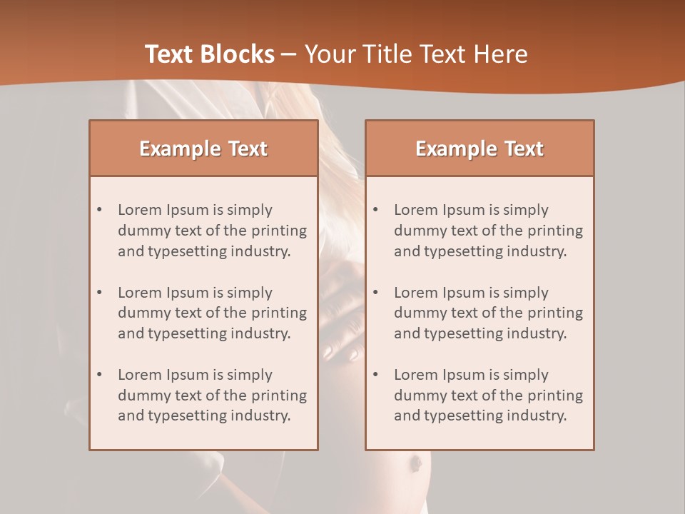 Lifestyle Ocean Wellness PowerPoint Template