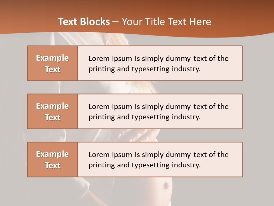 Lifestyle Ocean Wellness PowerPoint Template
