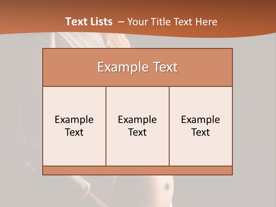 Lifestyle Ocean Wellness PowerPoint Template