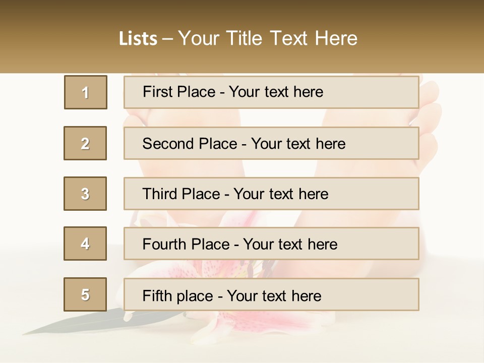Sunset Calm Life PowerPoint Template