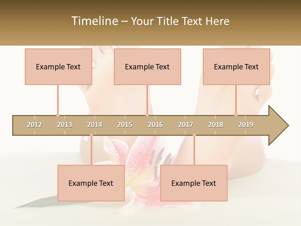 Sunset Calm Life PowerPoint Template