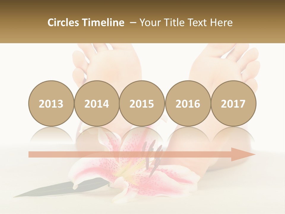 Sunset Calm Life PowerPoint Template