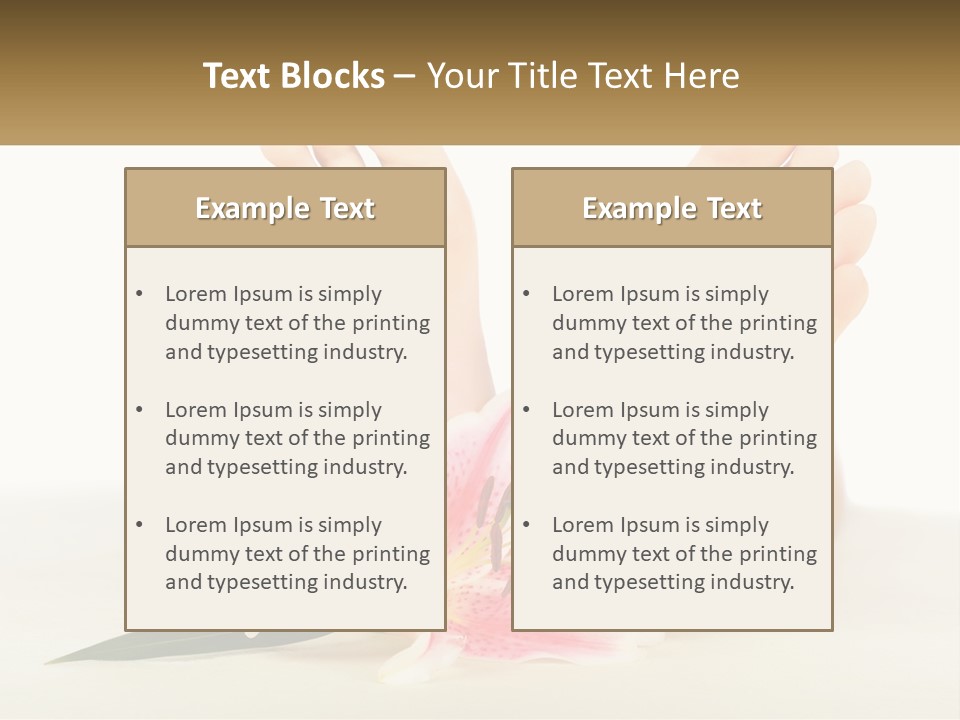 Sunset Calm Life PowerPoint Template