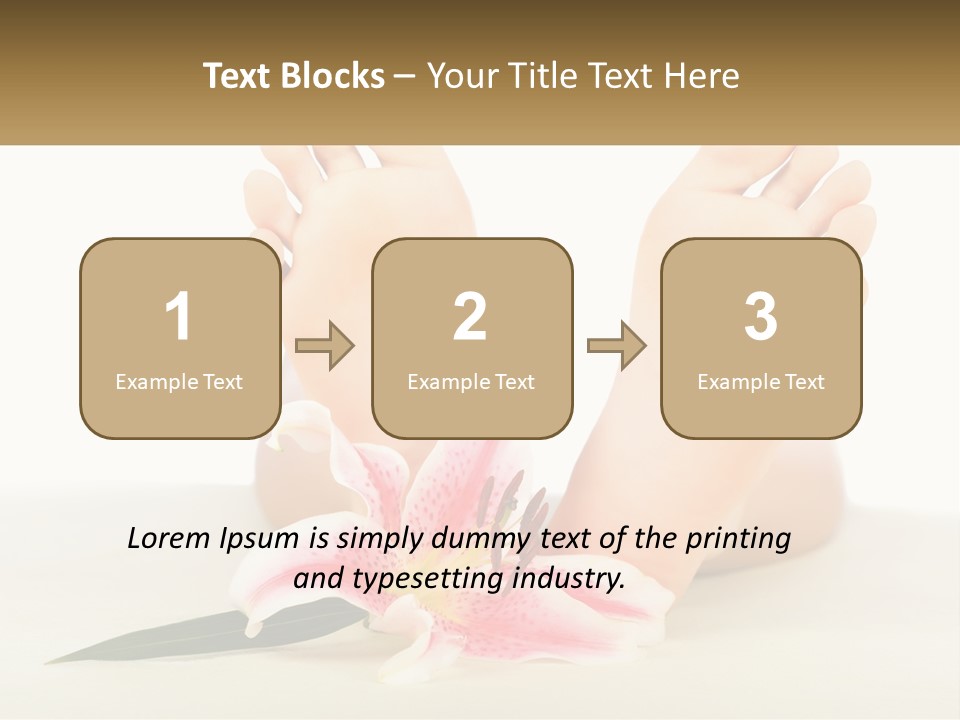 Sunset Calm Life PowerPoint Template