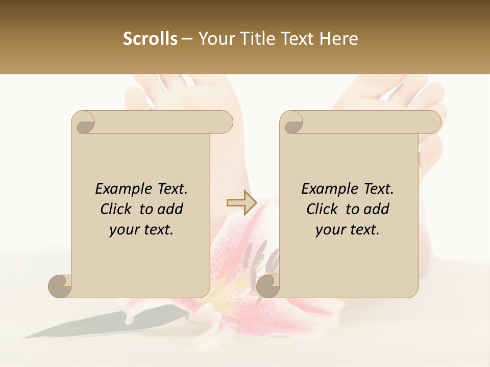Sunset Calm Life PowerPoint Template