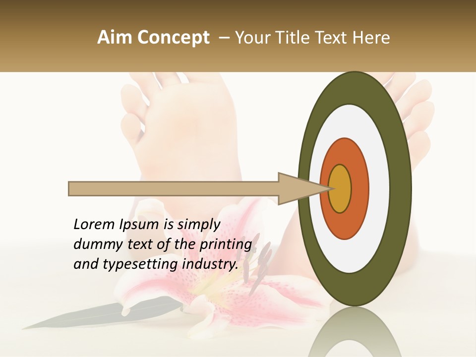 Sunset Calm Life PowerPoint Template