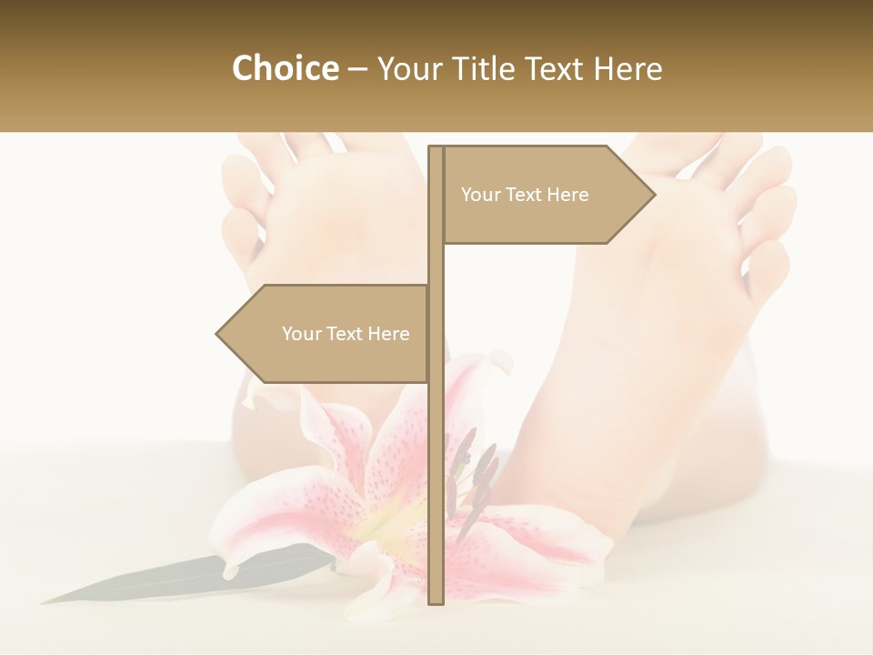 Sunset Calm Life PowerPoint Template