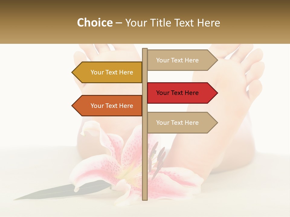 Sunset Calm Life PowerPoint Template