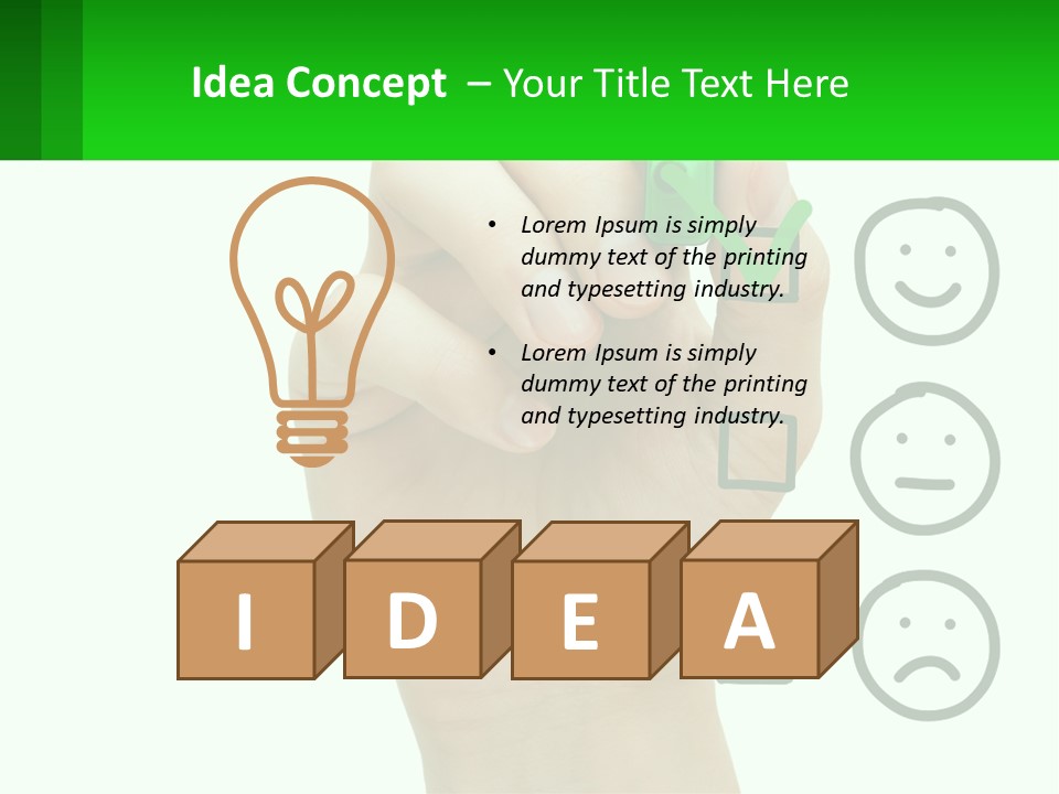 Sad Sunrise Sea PowerPoint Template