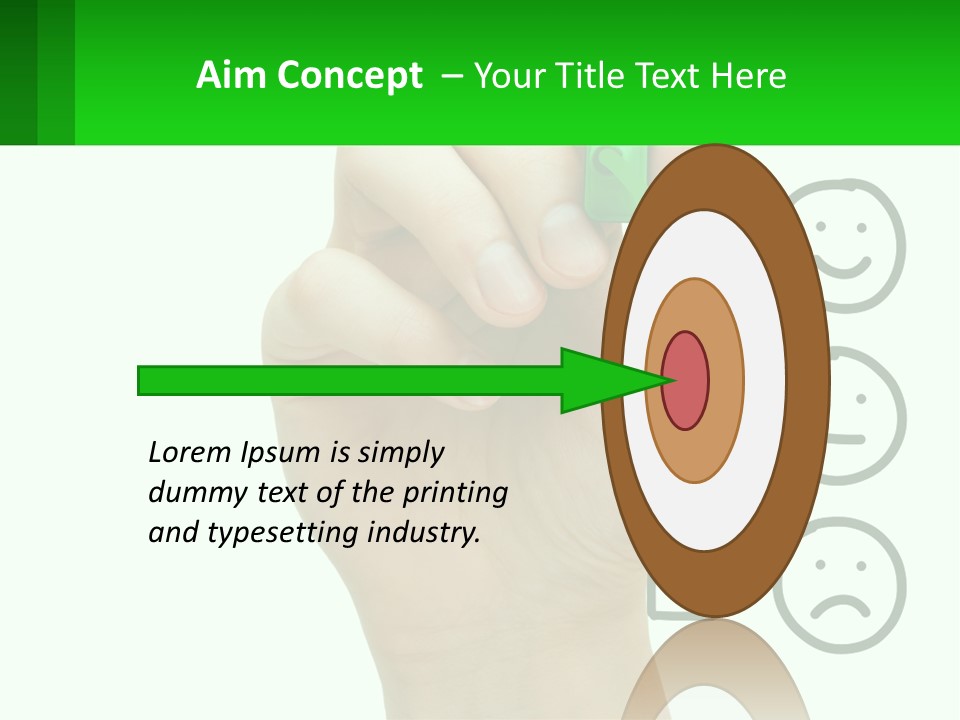 Sad Sunrise Sea PowerPoint Template