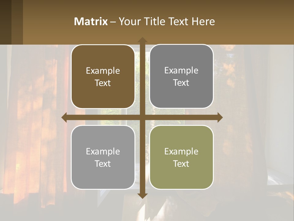 Senior Lifestyle Beach PowerPoint Template