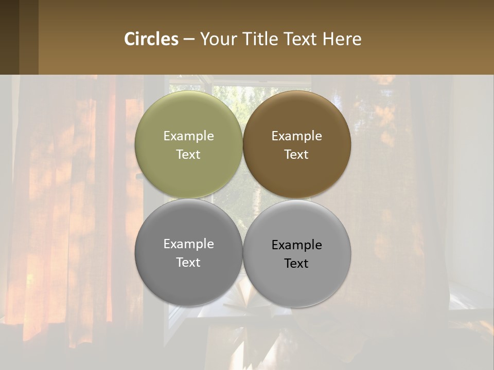 Senior Lifestyle Beach PowerPoint Template