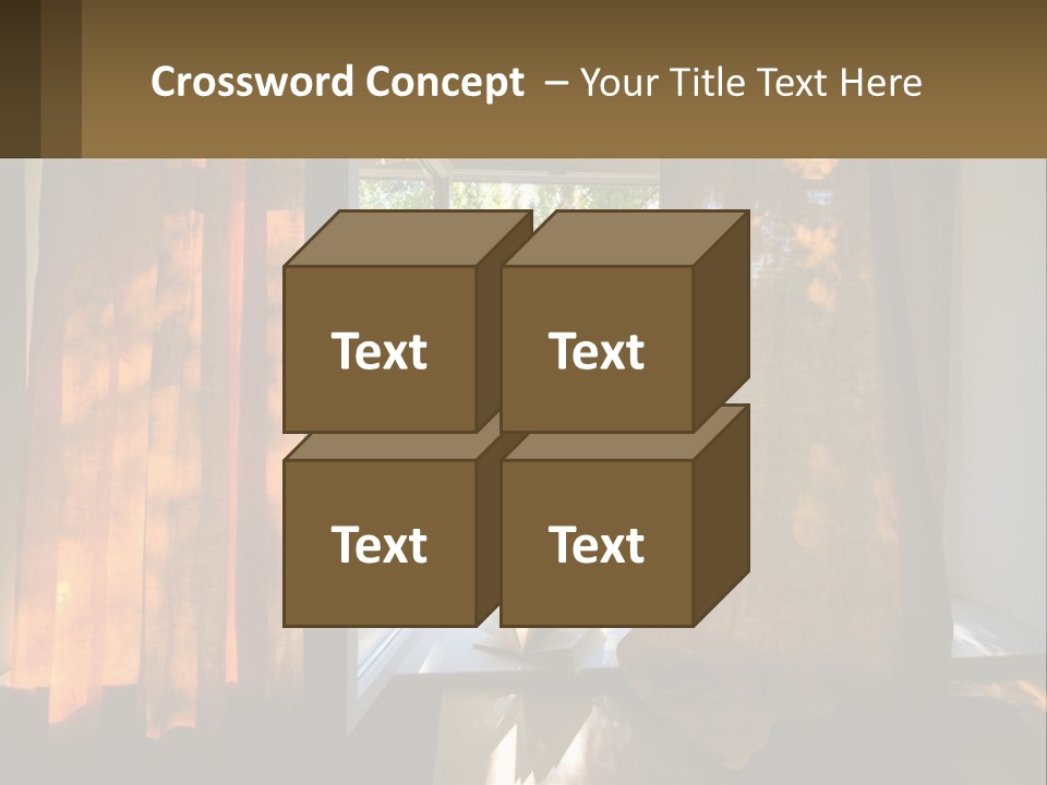 Senior Lifestyle Beach PowerPoint Template