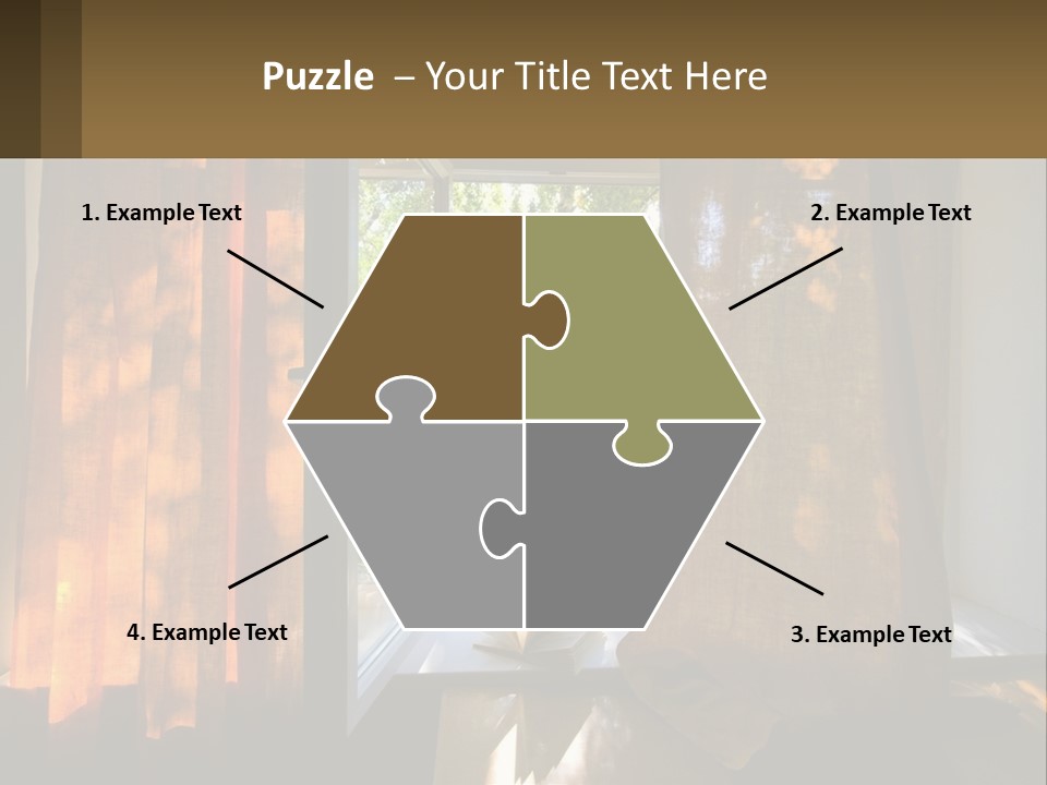 Senior Lifestyle Beach PowerPoint Template