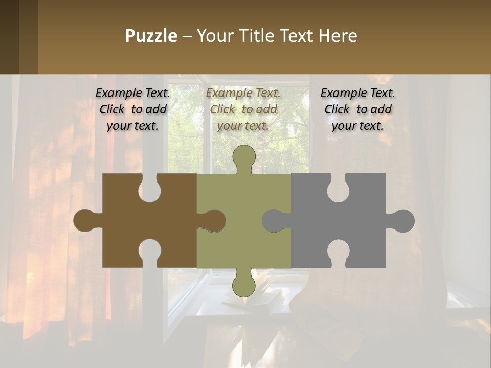 Senior Lifestyle Beach PowerPoint Template