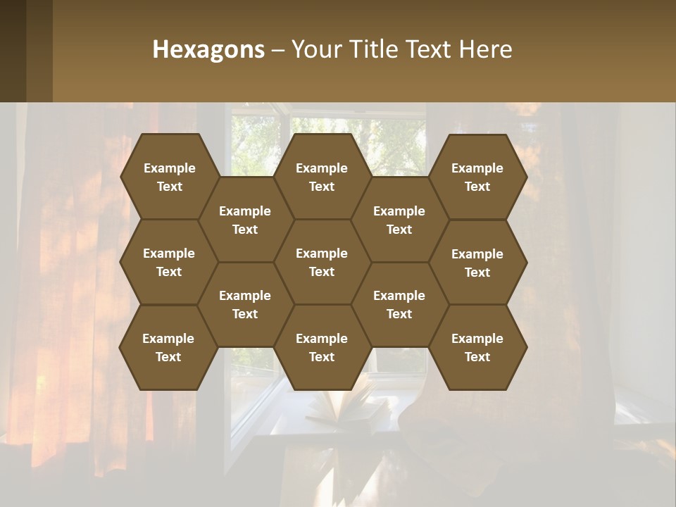 Senior Lifestyle Beach PowerPoint Template