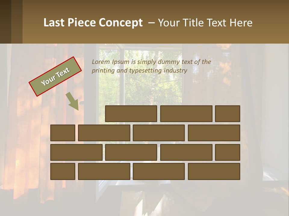 Senior Lifestyle Beach PowerPoint Template