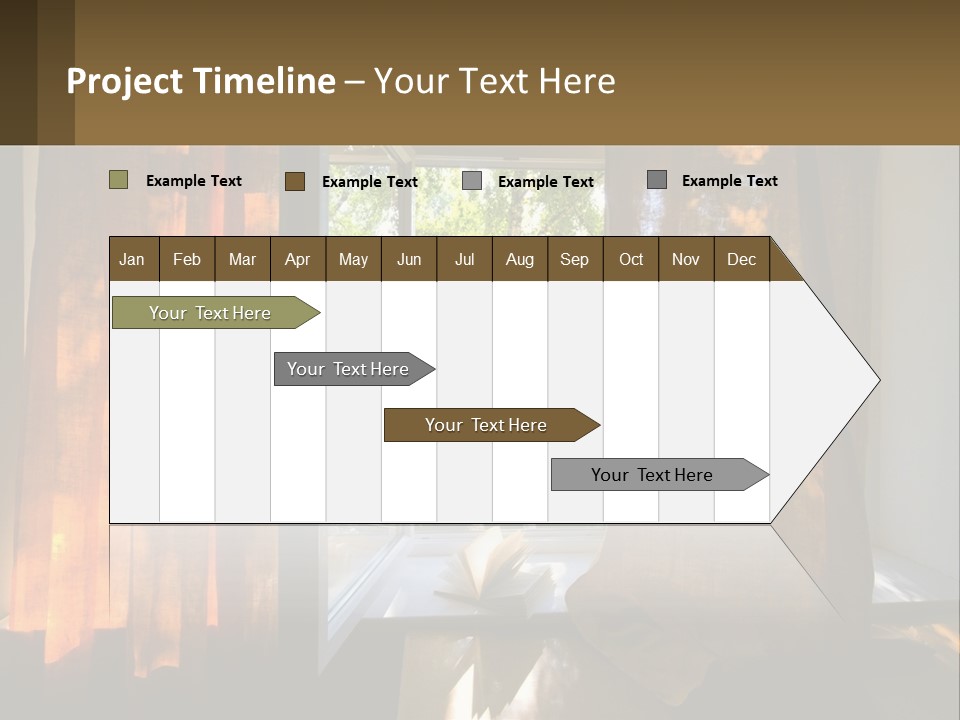 Senior Lifestyle Beach PowerPoint Template