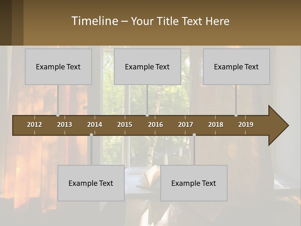 Senior Lifestyle Beach PowerPoint Template