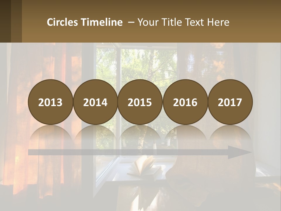 Senior Lifestyle Beach PowerPoint Template